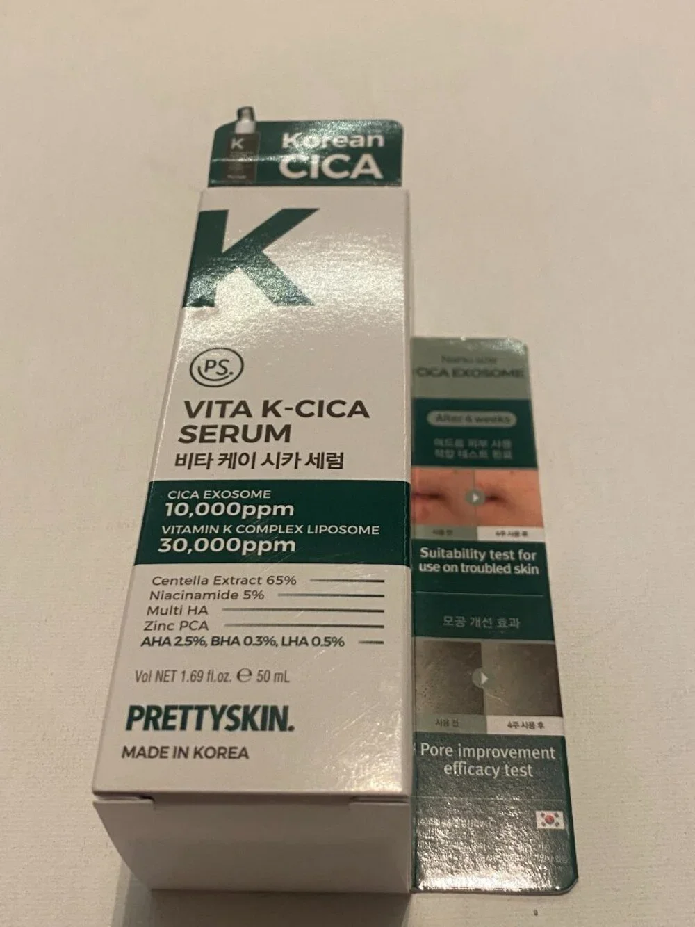 Korean Skincare Vita-K Cica Serum - 2 available